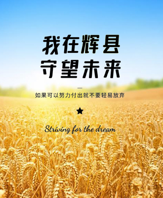 宣傳片--輝縣農商銀行《我在輝縣 守望未來》